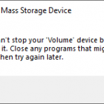 Stop Your Volume Device